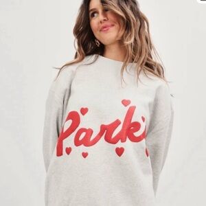 PARKE Valentines Day Mockneck Sweatshirt